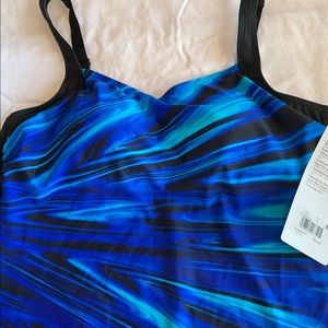 Swim Tankini by Active Spirit “Dillard’s” NWT